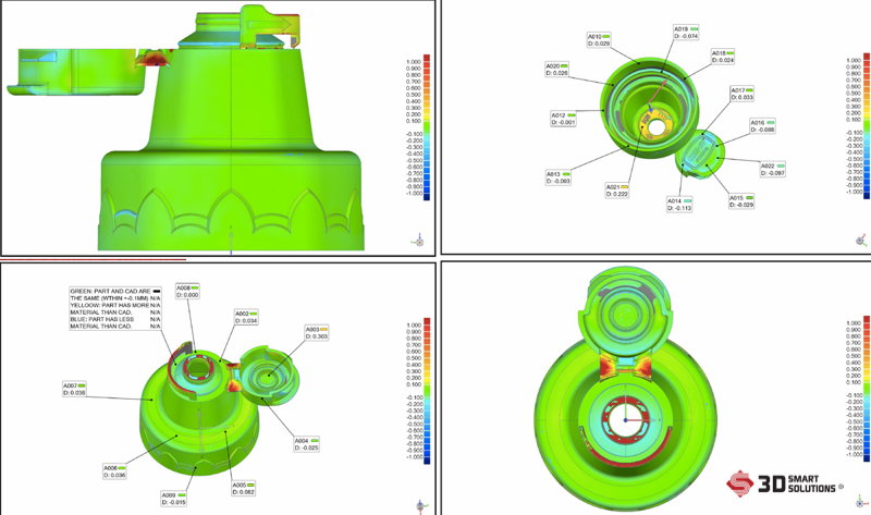 3D inspection - Dịch vụ kiểm tra kích thước 2D 3D - Công ty 3DS