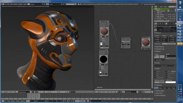 What is Blender? Key features of the Blender 3D software 4 Blender is a free 3D software with powerful features